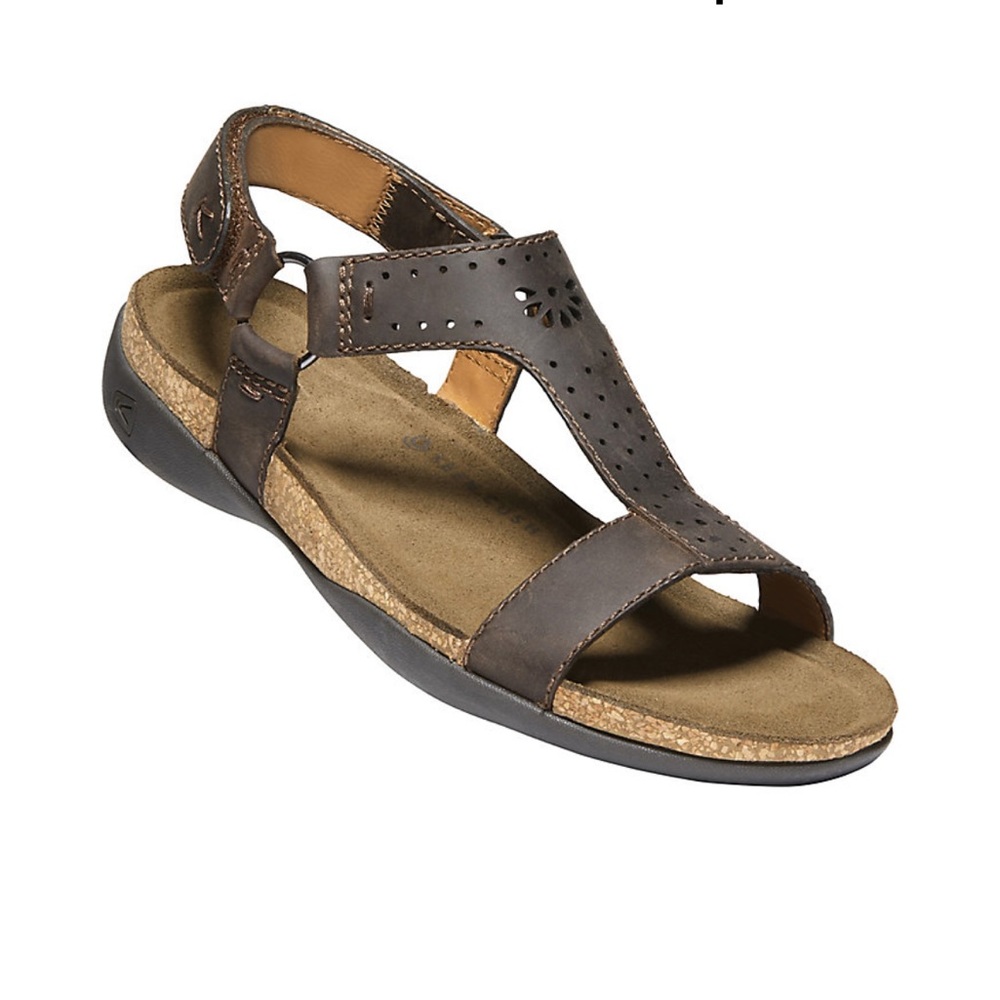 Keen Brown Leather Sandals